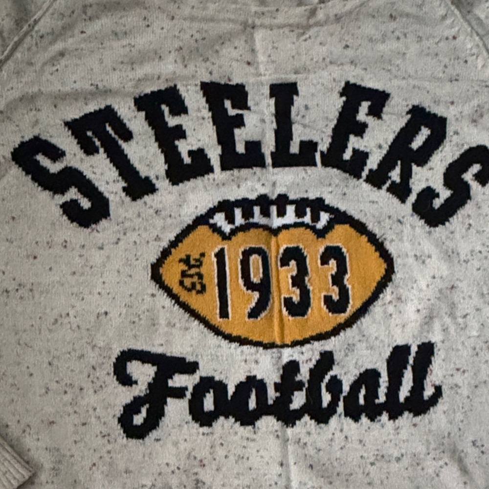 Pittsburgh Steelers Vintage Sweater in Confetti Knit - Picture 3 of 6